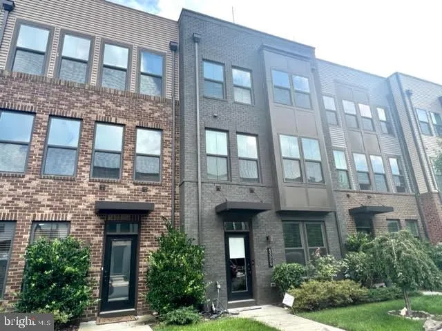 a front view of a building