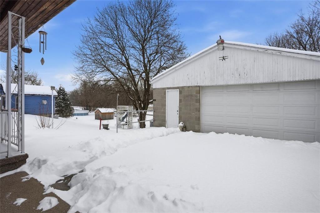 221 Kay Street Wampum, PA 16157 - Photo 38 of 39 a view of back yard of the house