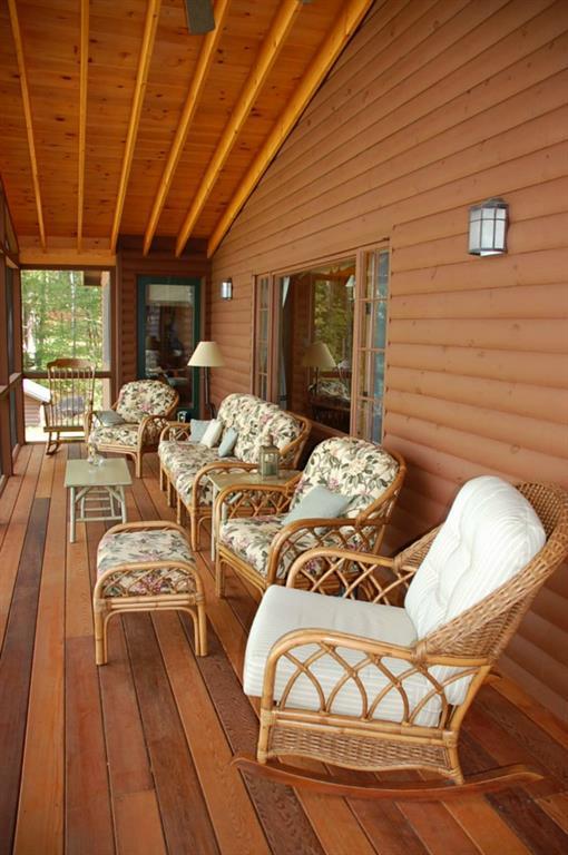 7 Middle Bay Road Lovell, ME 04051 - Photo 12 of 26 Large screened porch is perfect for...