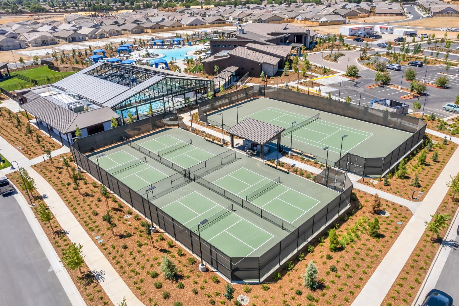 1623 Cascade Way Lincoln, CA 95648 - Photo 31 of 31 an aerial view of a tennis ground