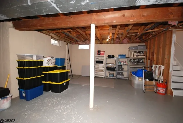 a view of storage and utility room