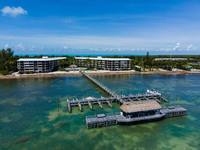 a view of a dining room and kitchen with furniture wooden floor and a chandelier