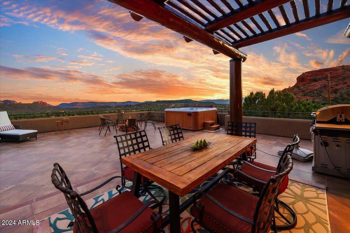 750 Rhapsody Road Sedona, AZ 86336 - Photo 31 of 67 Sunset Patio