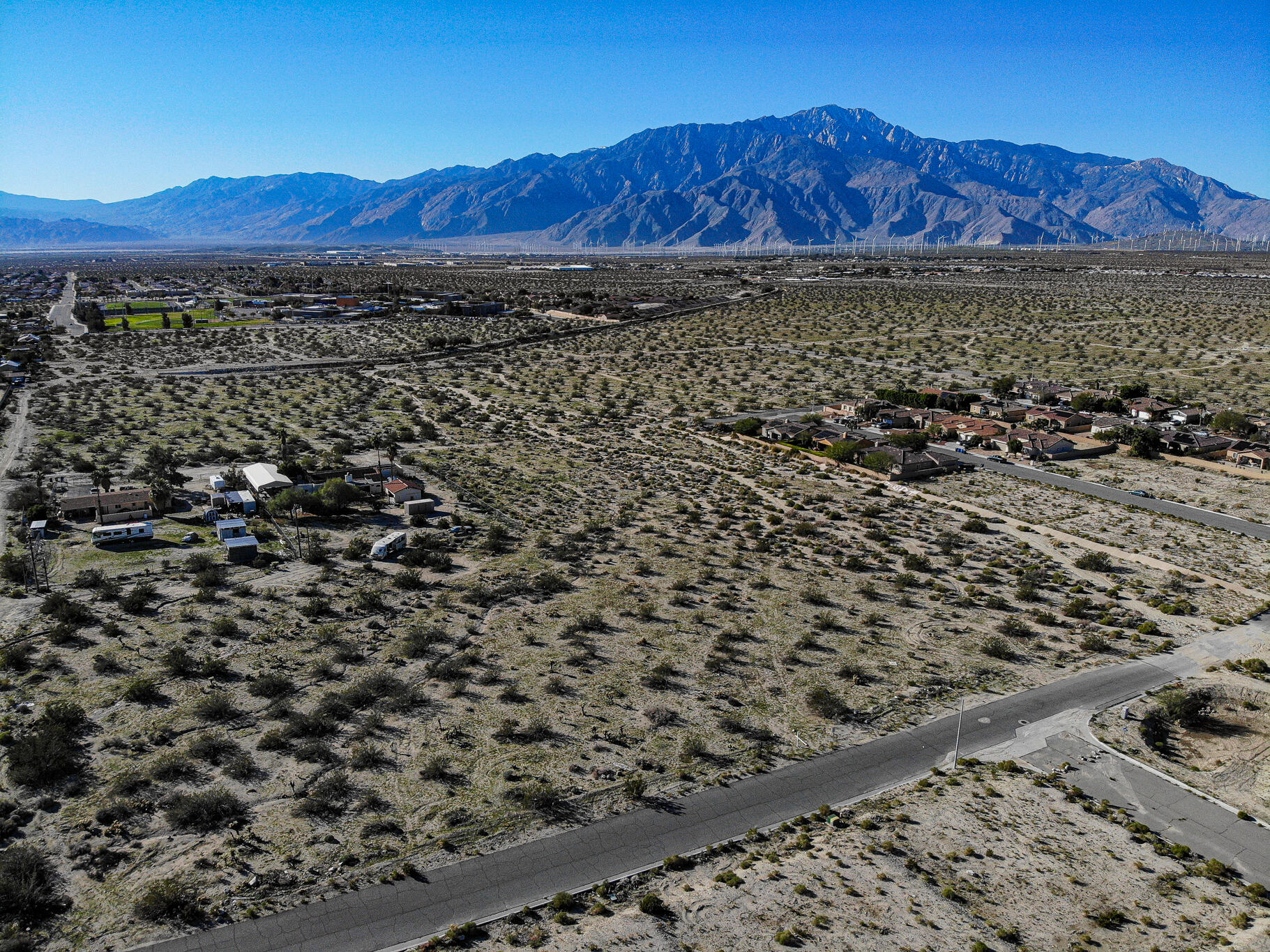 0 12th Street Desert Hot Springs, CA 92240 - Photo 8 of 14 a view of a area with a mountain view