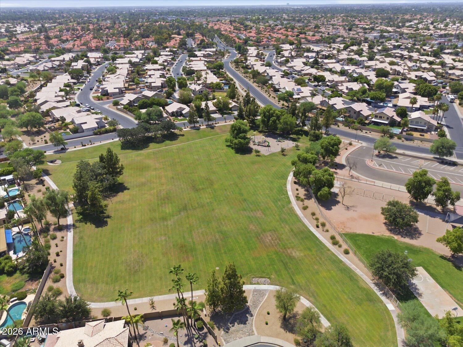 1894 East Mineral Road Gilbert, AZ 85234 - Photo 45 of 48 an aerial view of residential houses with outdoor space