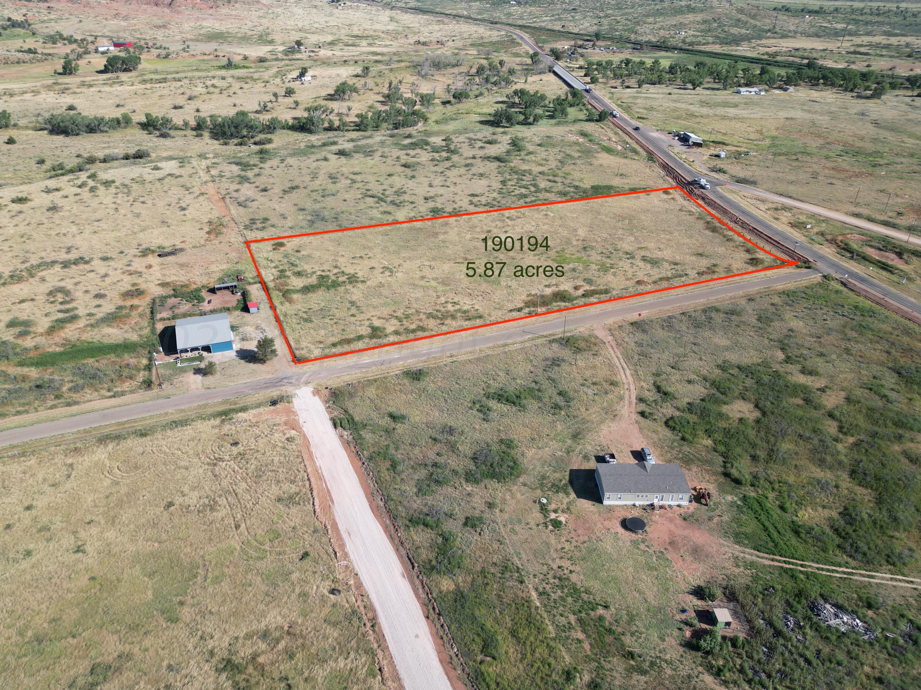 0 Tascosa Road Vega, TX 79092 - Photo 3 of 4 190194 drone 1