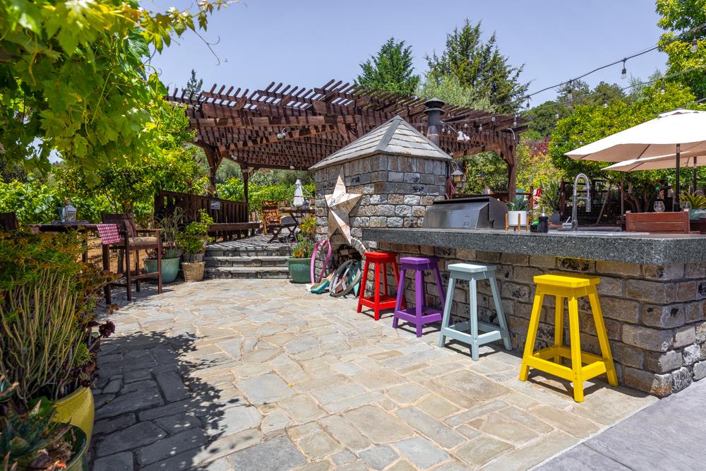 377 Brooktree Ranch Road Aptos, CA 95003 - Photo 33 of 50 an outdoor space with seating