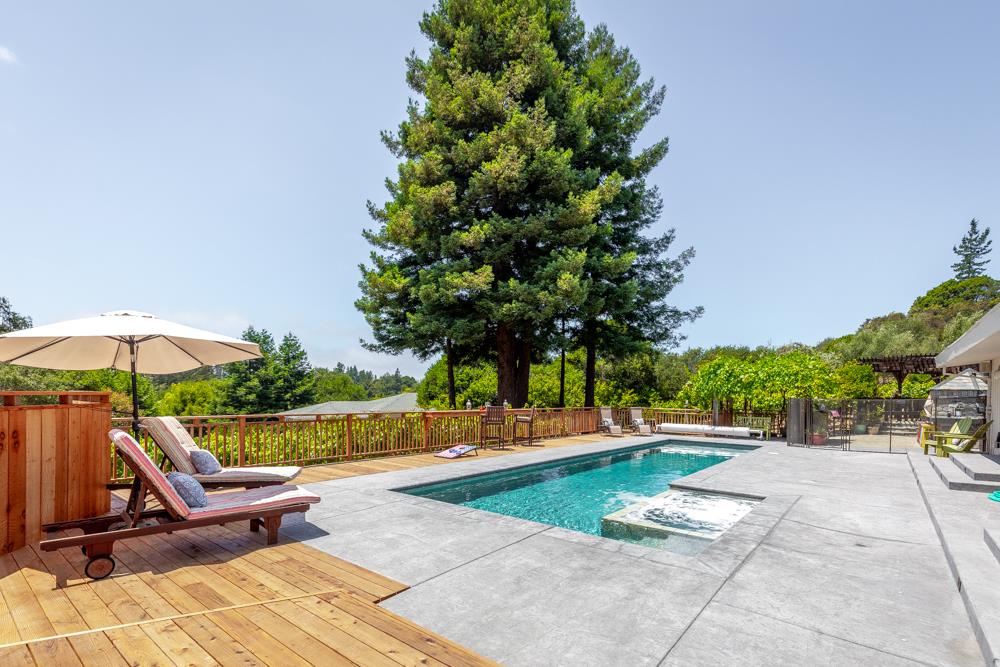 377 Brooktree Ranch Road Aptos, CA 95003 - Photo 34 of 50 a view of outdoor space yard and patio