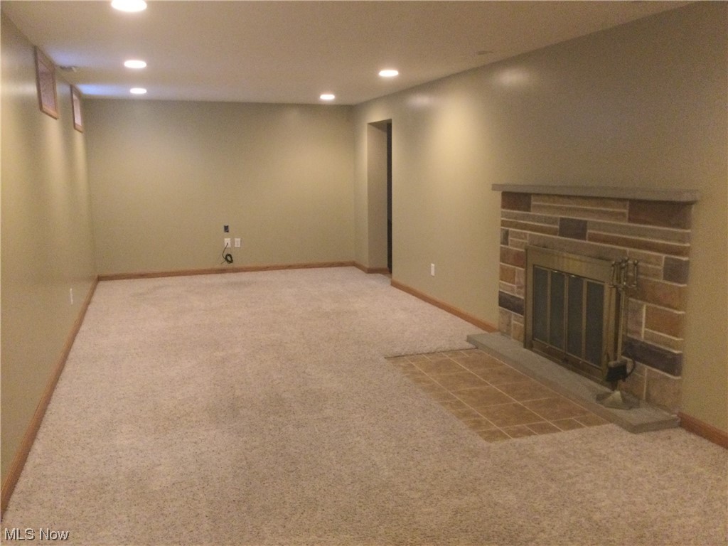 294 Lester Road New Franklin, OH 44319 - Photo 12 of 24 Wood burning fireplace