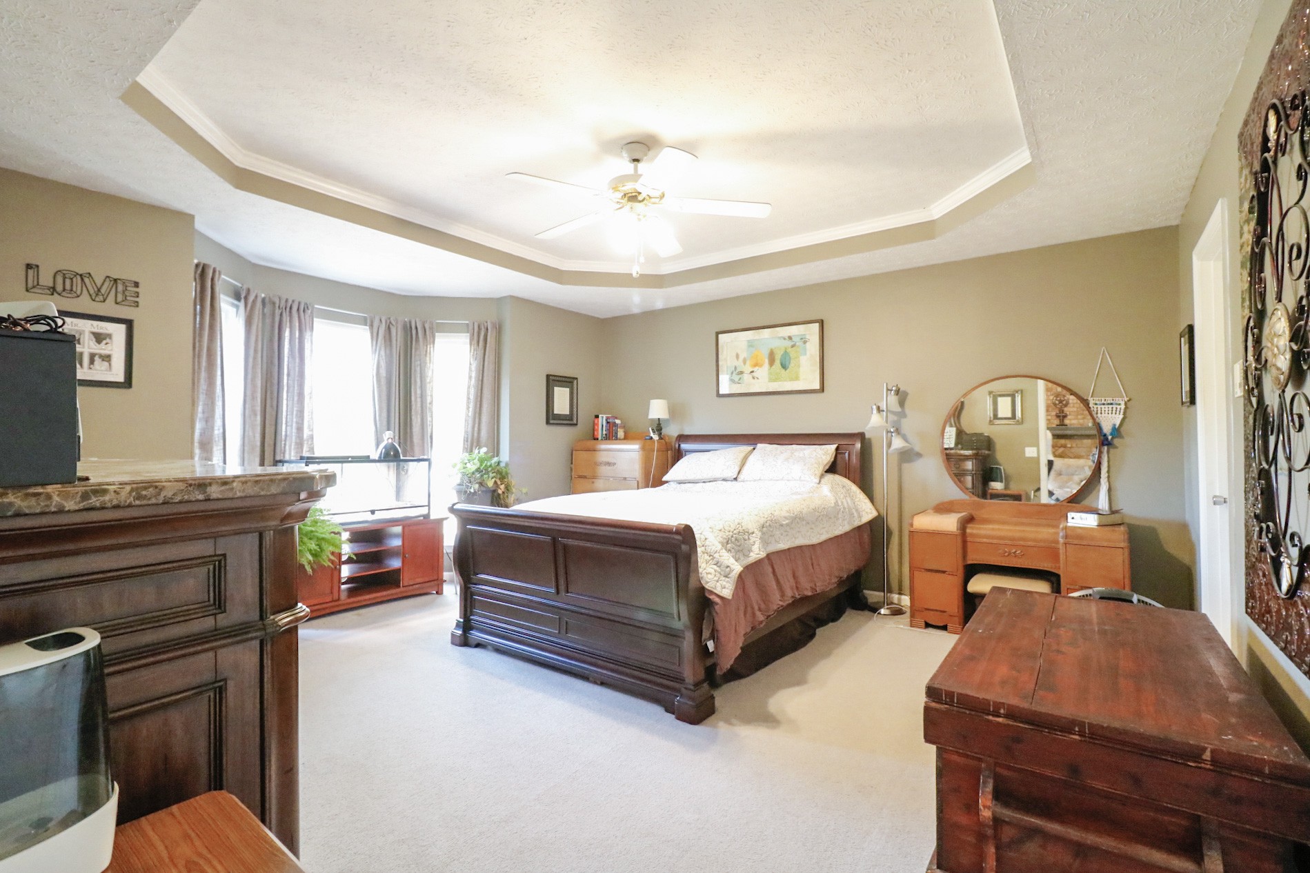 2279 South Williams Road Greenbrier, TN 37073 - Photo 14 of 28 a bedroom with a bed and wooden floor