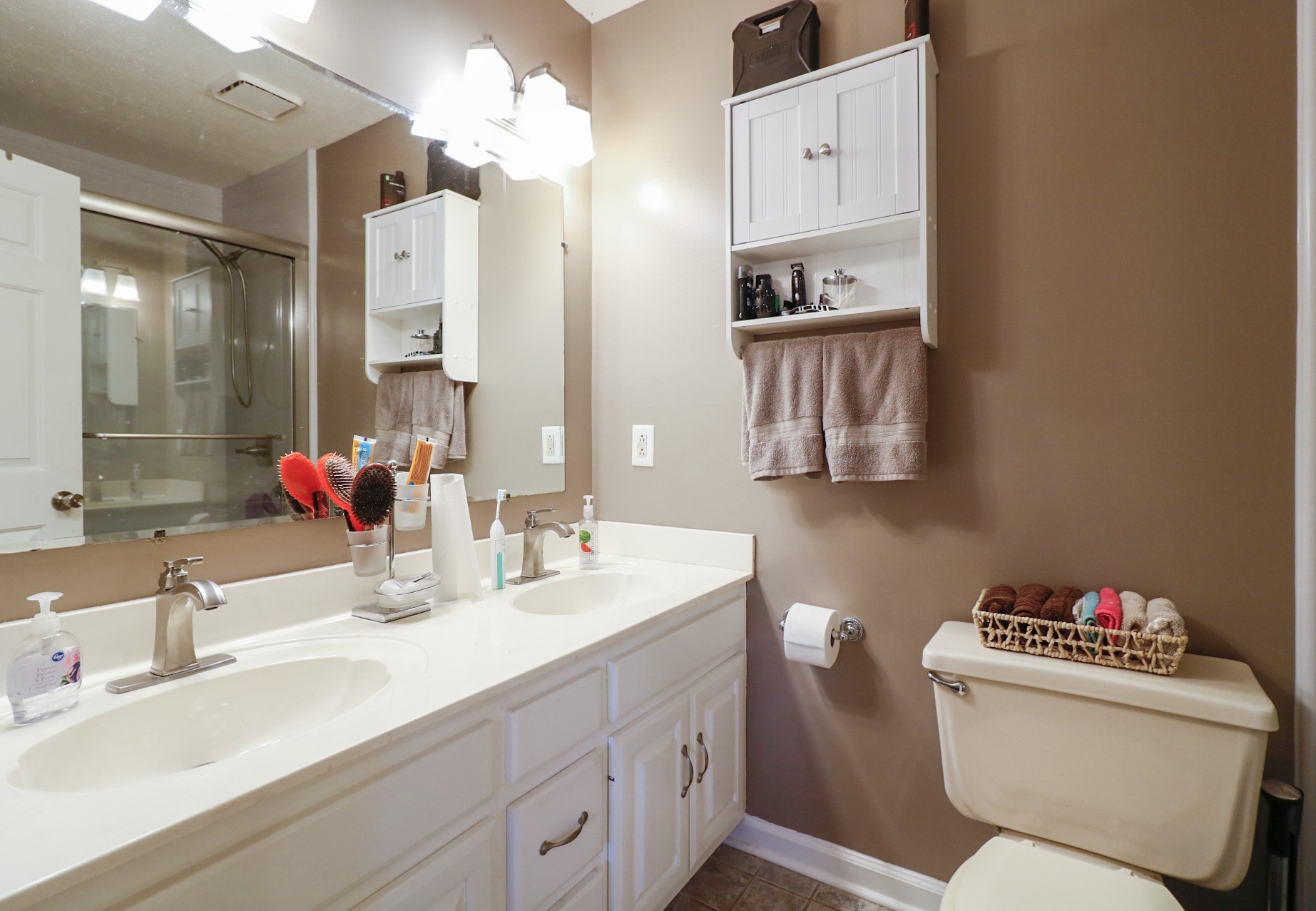 2279 South Williams Road Greenbrier, TN 37073 - Photo 16 of 28 a bathroom with a sink and a mirror