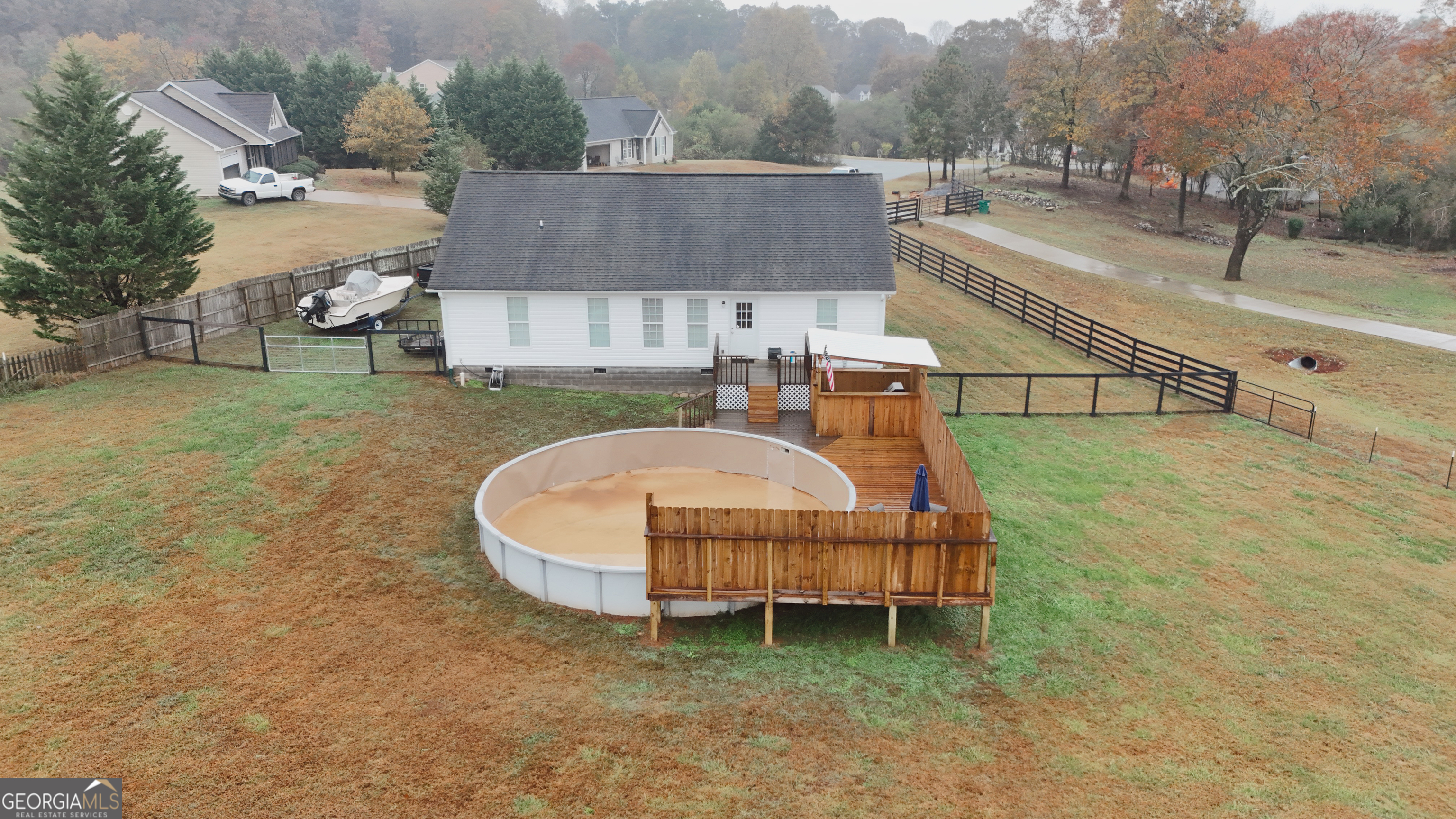 44 Quail Knoll Lane Cleveland, GA 30528 - Photo 41 of 42 a view of a backyard