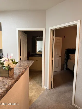 a very nice looking room with a bench