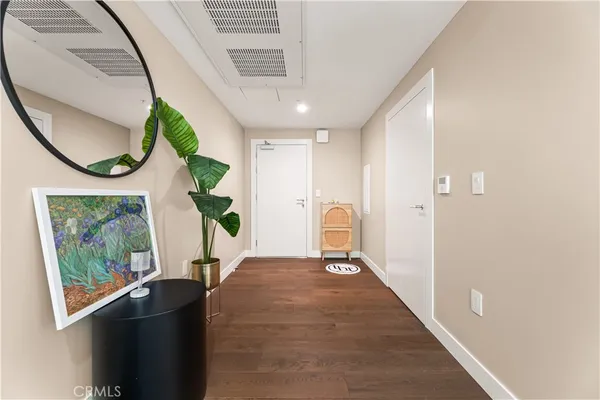 a very nice looking room with a large window