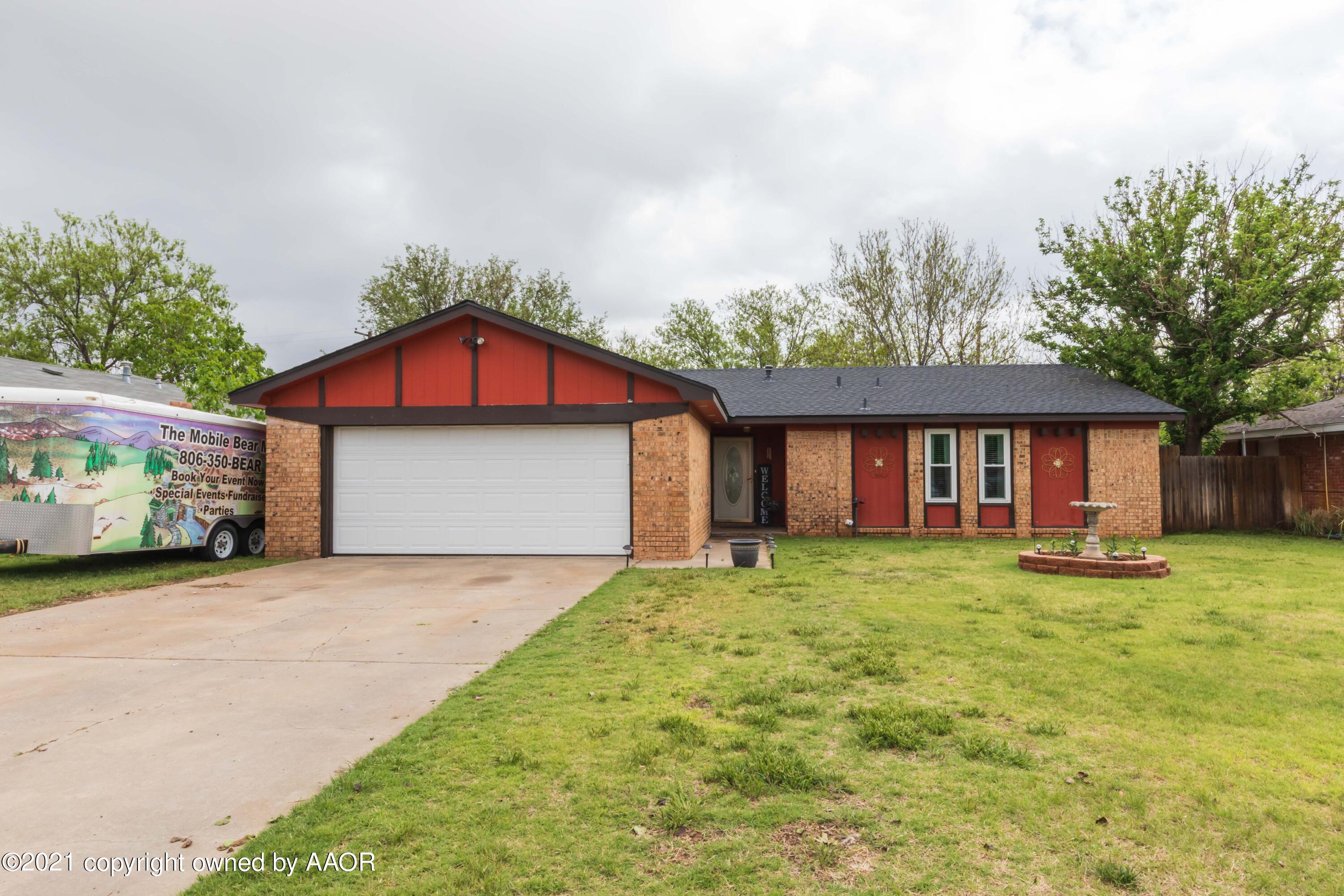 2808 John Drive Amarillo, TX 79110 - Photo 1 of 39 FRONT VIEW 1