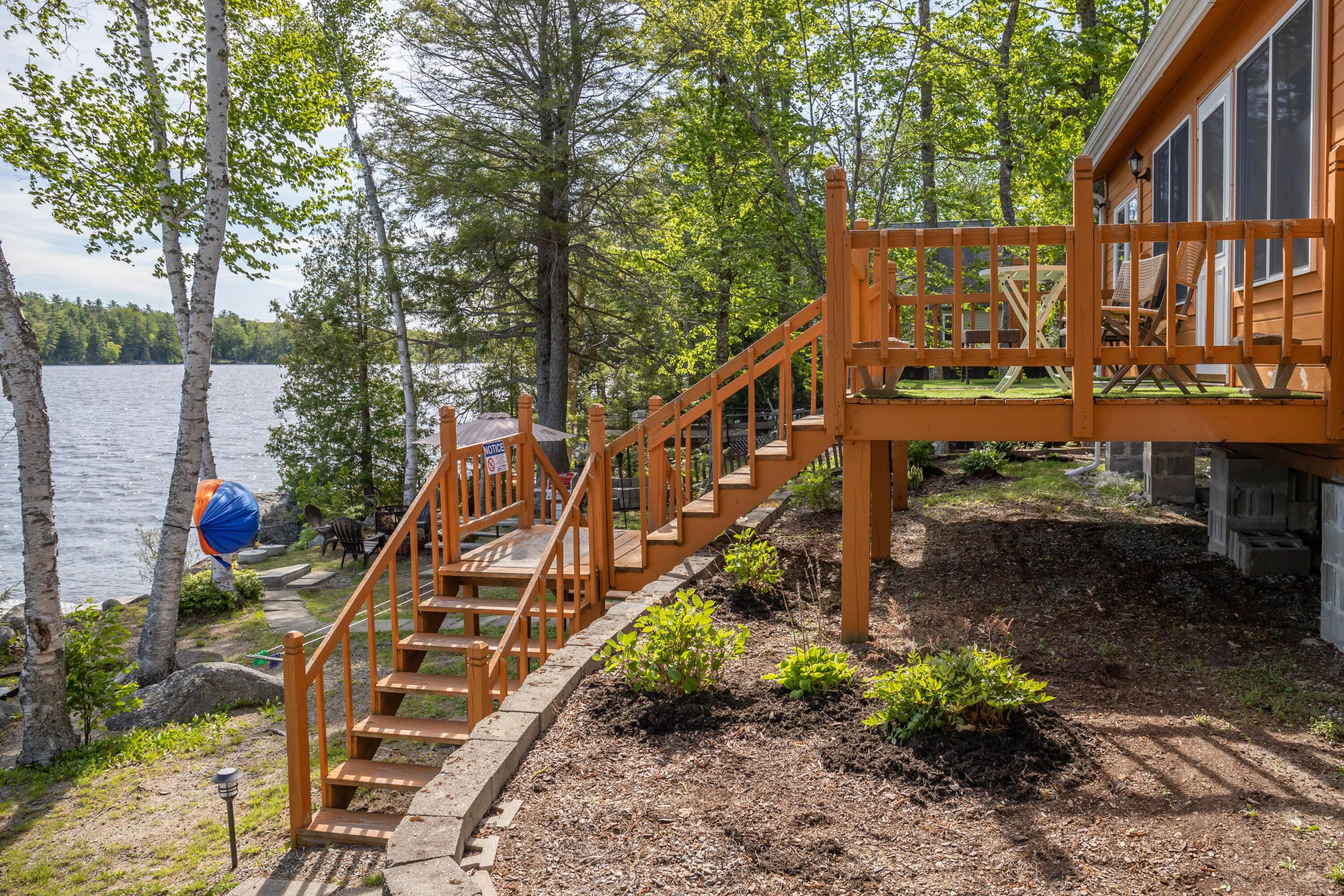 793 West Shore Road Ellsworth, ME 04605 - Photo 37 of 47 Deck with gardens
