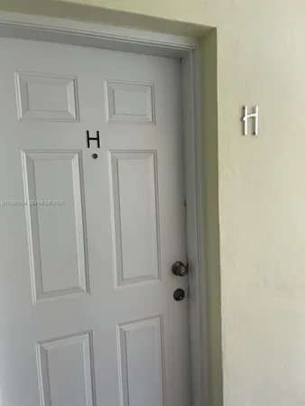 a view of a closet area