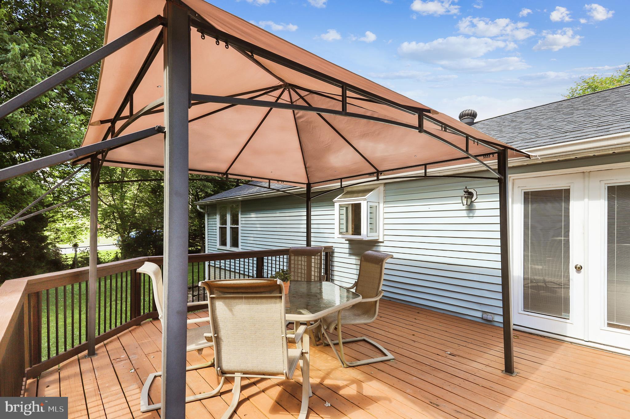 7108 Cedar Road Bowie, MD 20720 - Photo 20 of 67 Deck with canopy that conveys