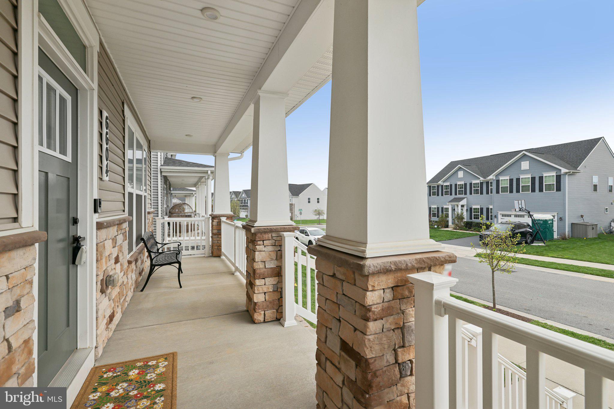 6604 River Birch Road Frederick, MD 21703 - Photo 6 of 58 a view of balcony with furniture