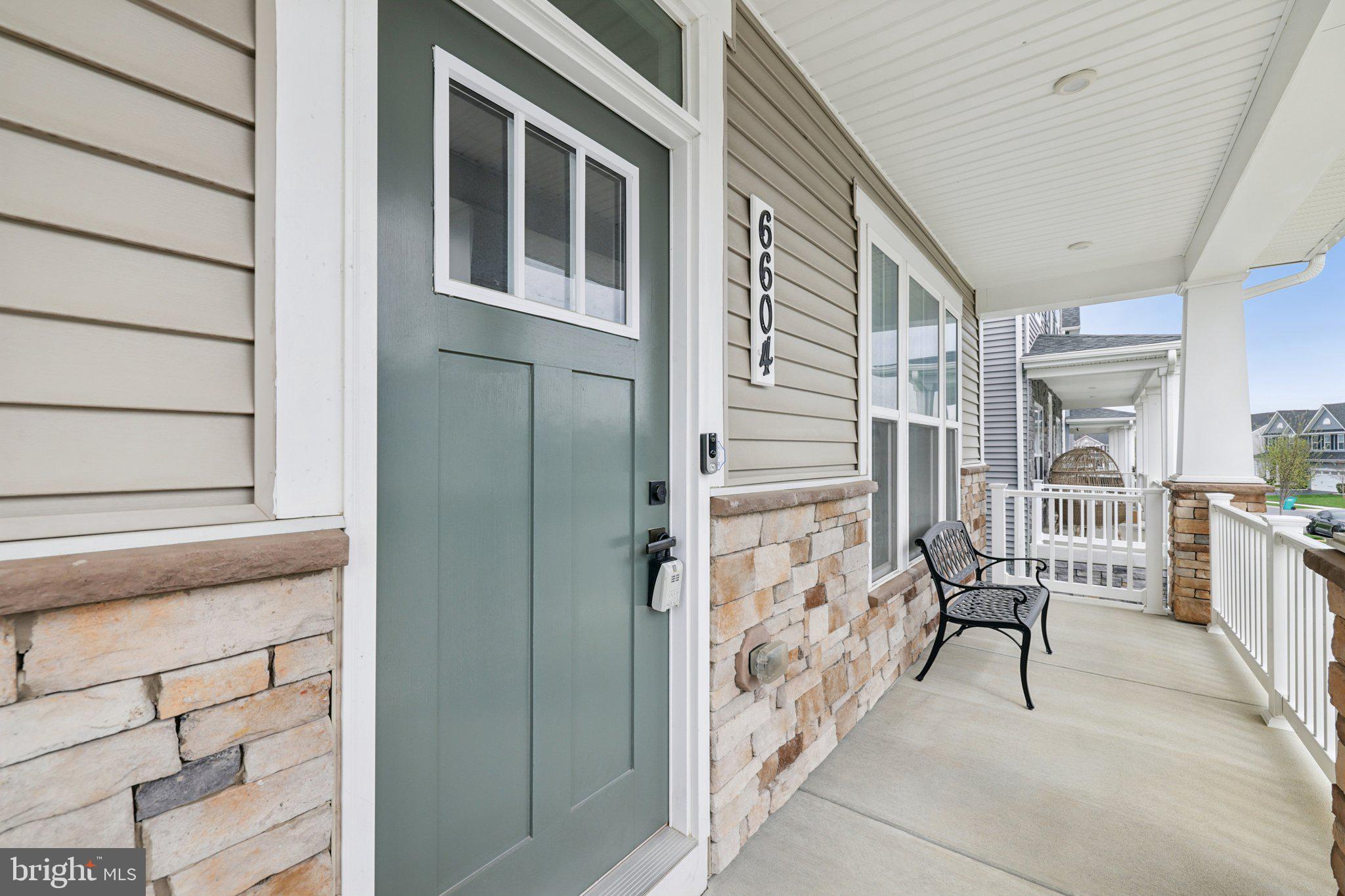 6604 River Birch Road Frederick, MD 21703 - Photo 7 of 58 a view of entryway with outdoor seating