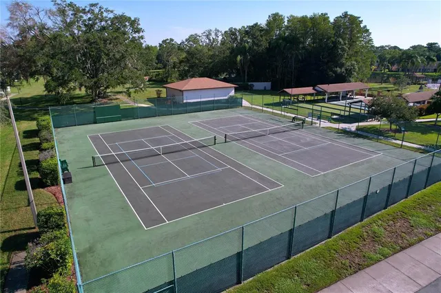 a view of a tennis court