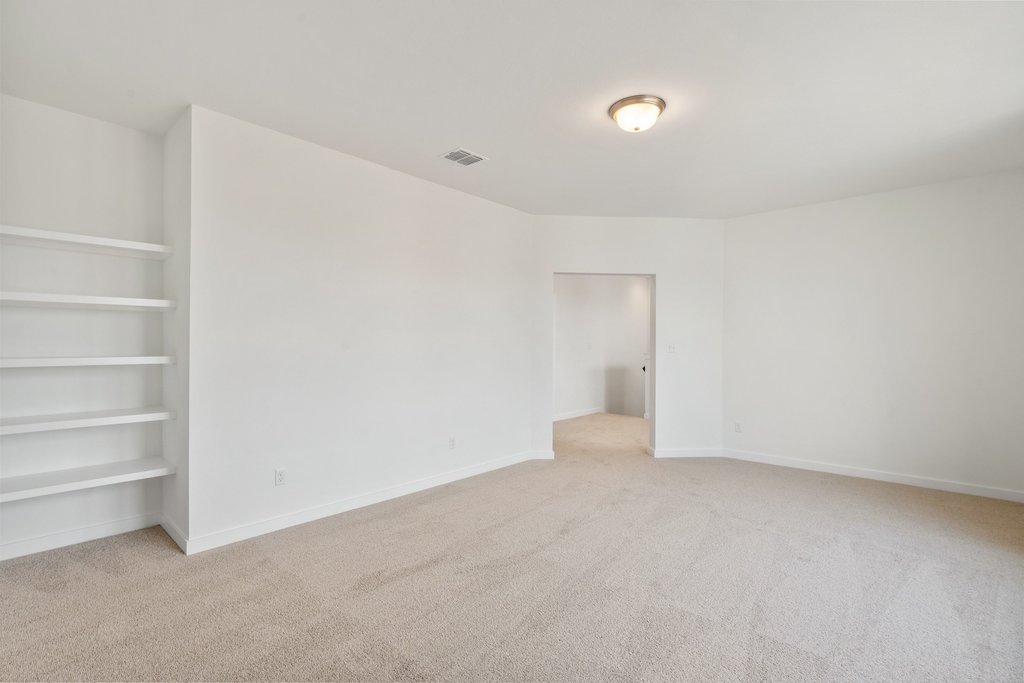 2205 Cento Walk Round Rock, TX 78664 - Photo 17 of 32 Unfurnished bedroom with light colored carpet