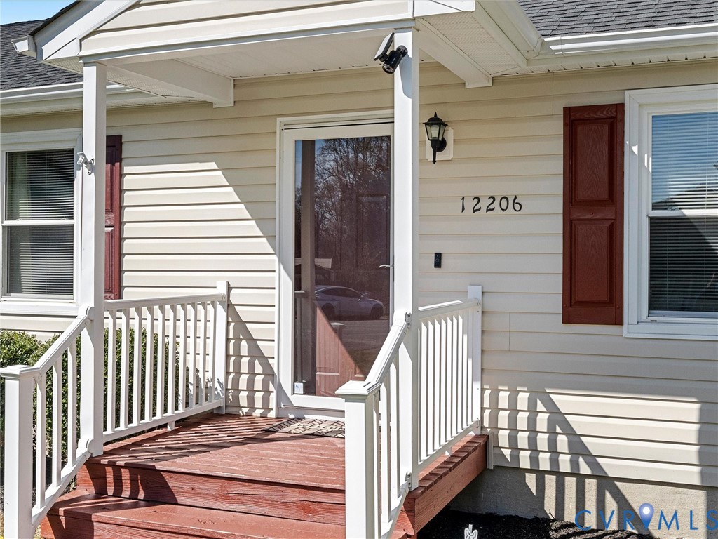 12206 Timber Trail Drive Midlothian, VA 23112 - Photo 5 of 40 a view of a balcony with door