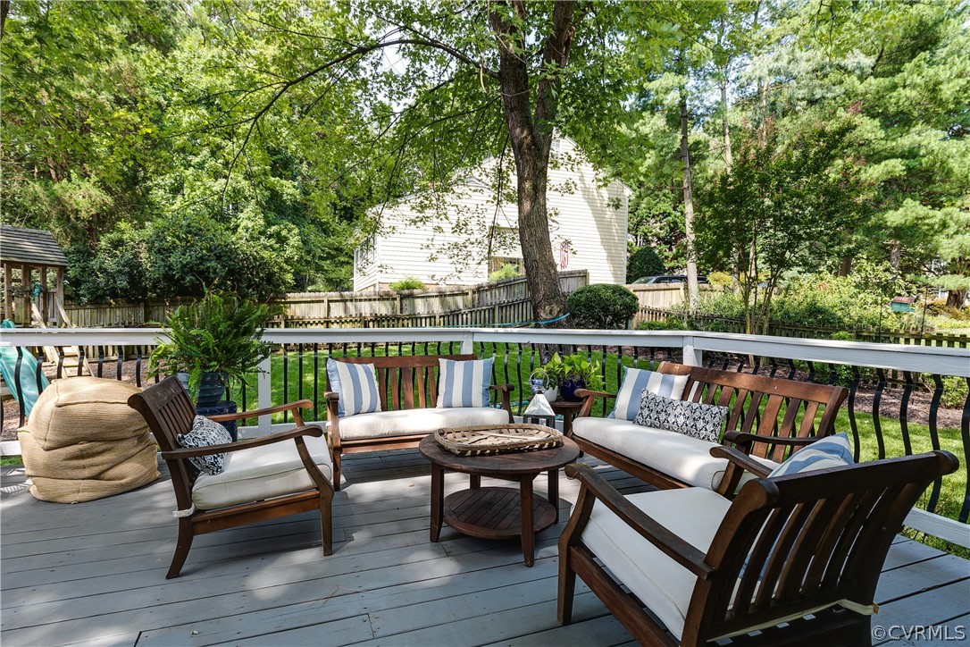 520 Greene Ridge Road Henrico, VA 23229 - Photo 46 of 50 Rear deck