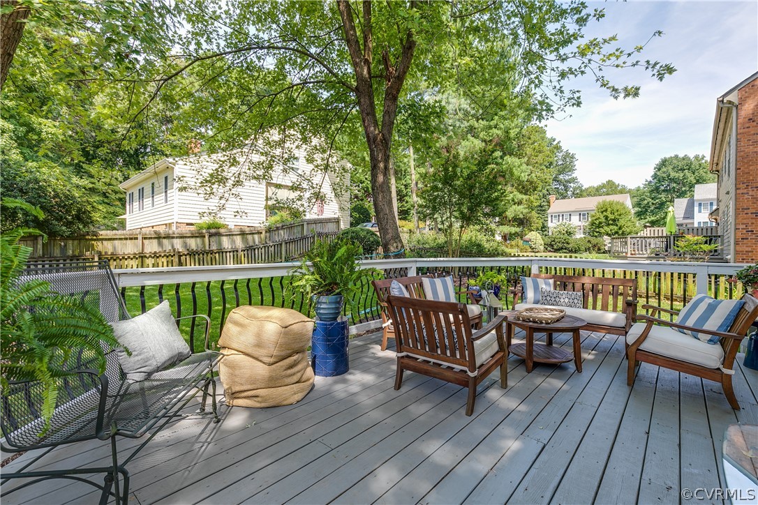 520 Greene Ridge Road Henrico, VA 23229 - Photo 47 of 50 Rear deck
