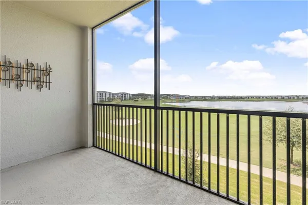 a view of a balcony
