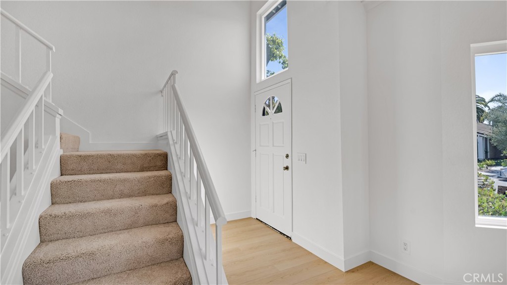336 Fallingstar Irvine, CA 92614 - Photo 13 of 73 a view of an entryway with staircase