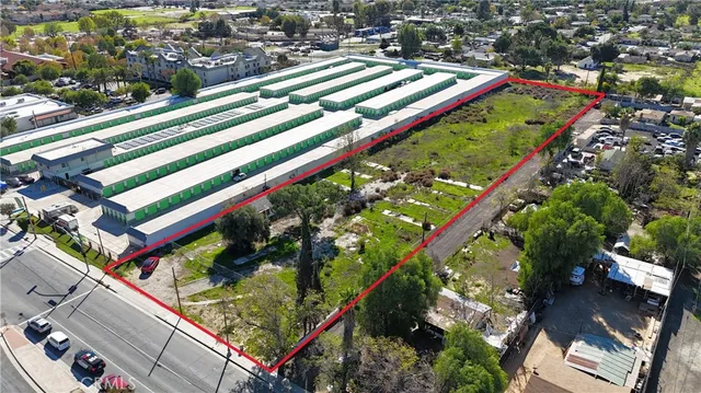 view of a street with an outdoor space