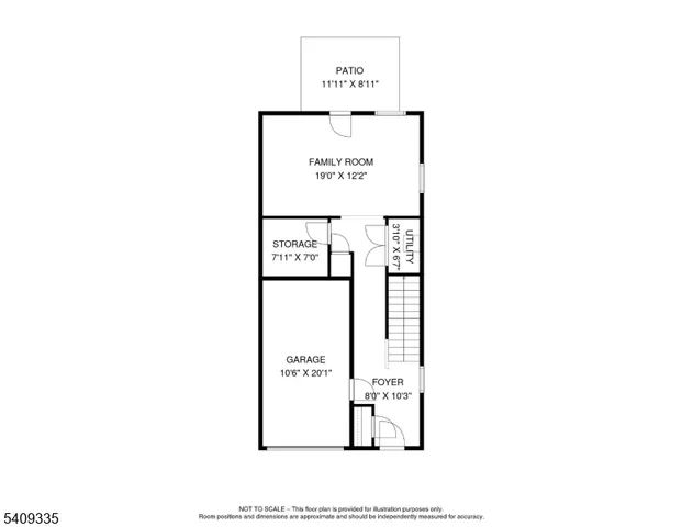 a picture of a bench in front of a white house