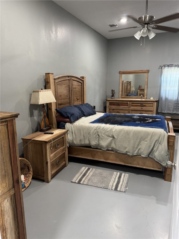 967 Little Mississippi Cemetery Road, Unit COUNTYROAD Franklin, TX 77856 - Photo 17 of 27 a bedroom with a bed and wooden floor