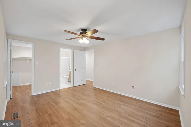 wooden floor in an empty room