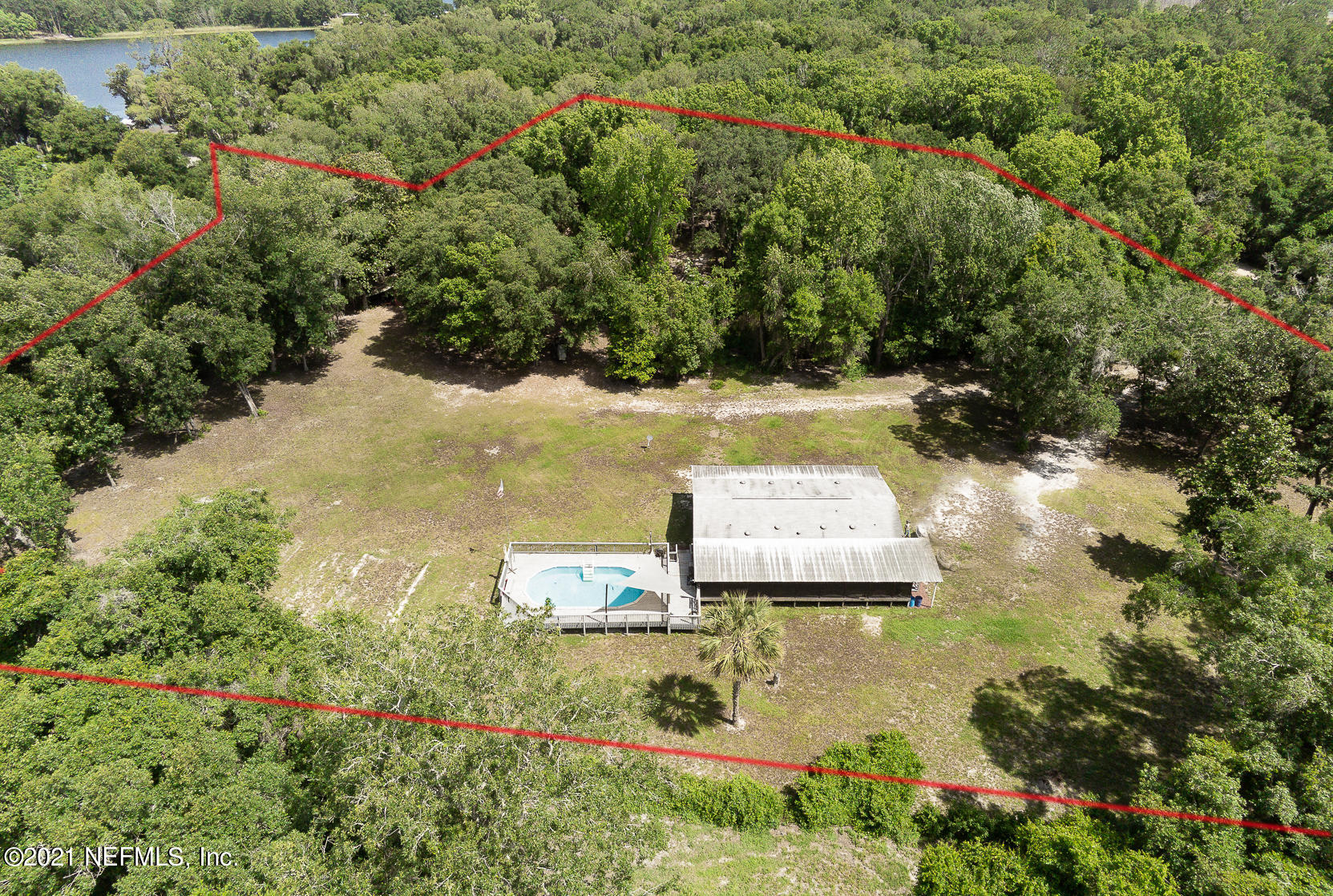 8020 Breezy Point Road Melrose, FL 32666 - Photo 35 of 39 Ext Rear b