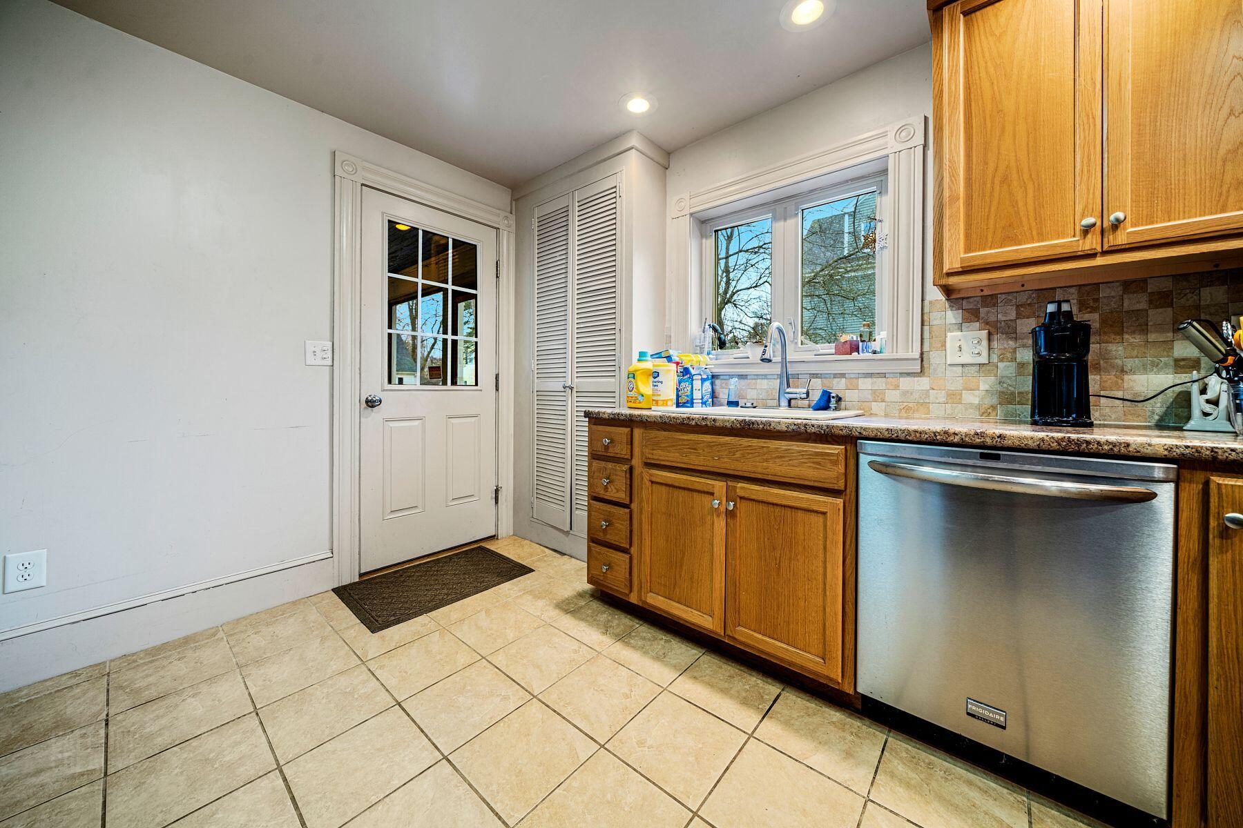 74 Devon Street Portland, ME 04102 - Photo 9 of 22 kitchen and rear entrance