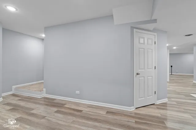 a view of wooden floor