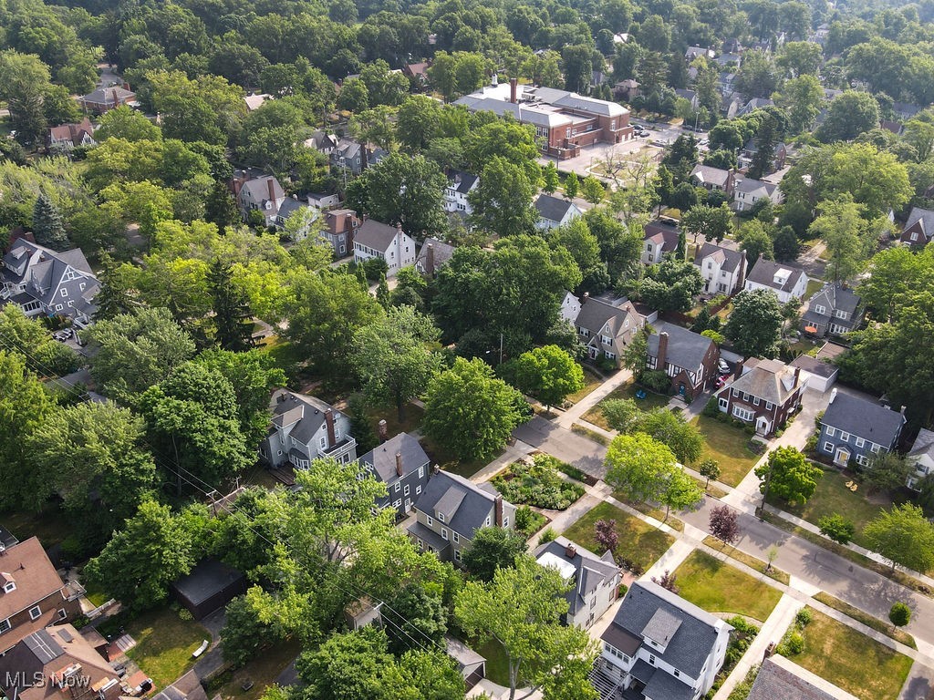 3304 Avalon Road Cleveland, OH 44120 - Photo 23 of 25 Aerial view showing the nearby elementary school.
