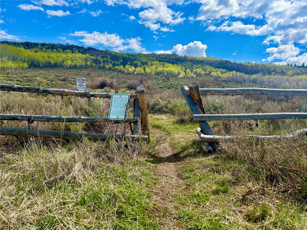 Tbd Tbd Oak Creek, CO 80467 - Photo 3 of 3 a view of a lake from a yard