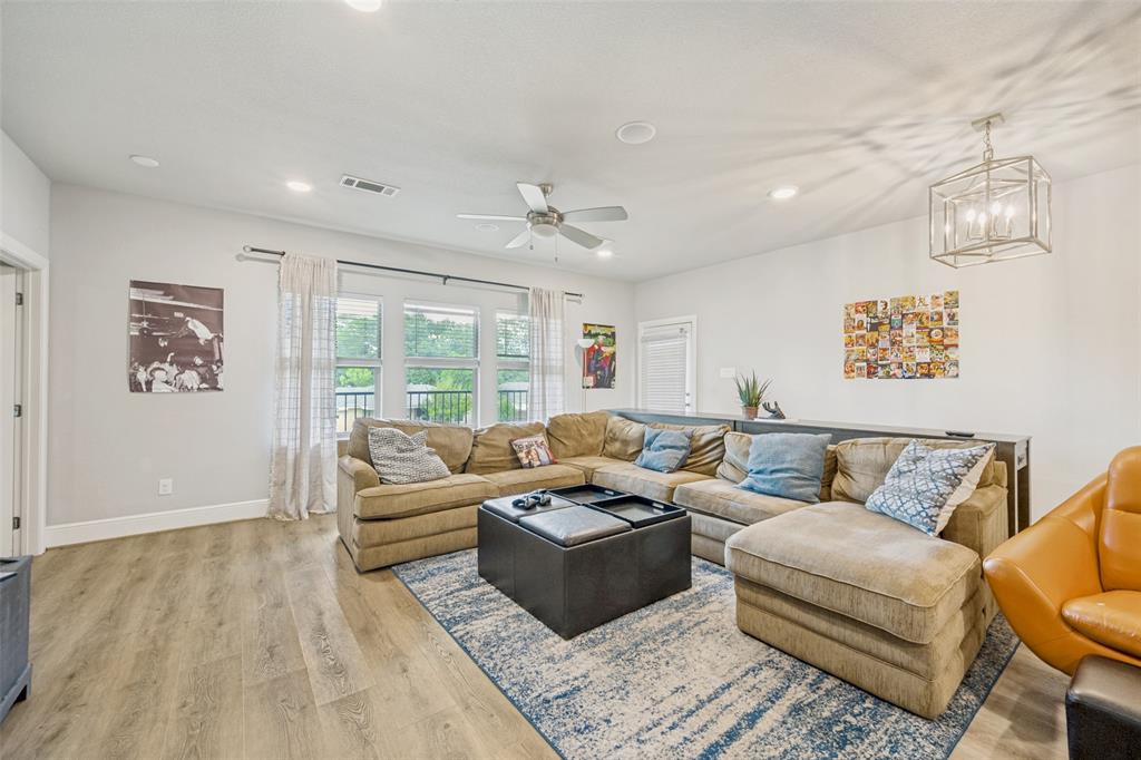 3545 Rashti Court Fort Worth, TX 76109 - Photo 11 of 36 a living room with furniture and a large window