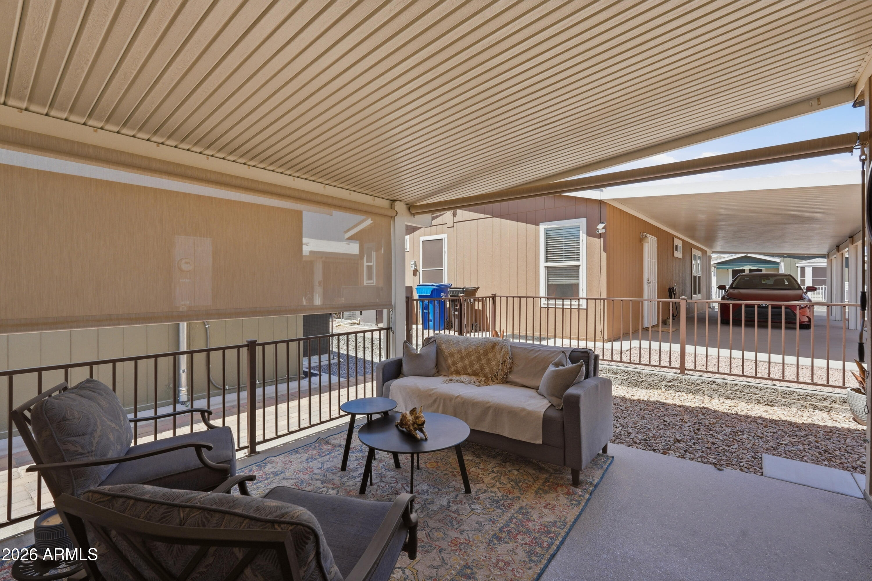 650 North Hawes Road, Unit 3318 Mesa, AZ 85207 - Photo 29 of 56 Private back patio