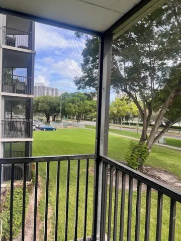a view of outdoor space with seating