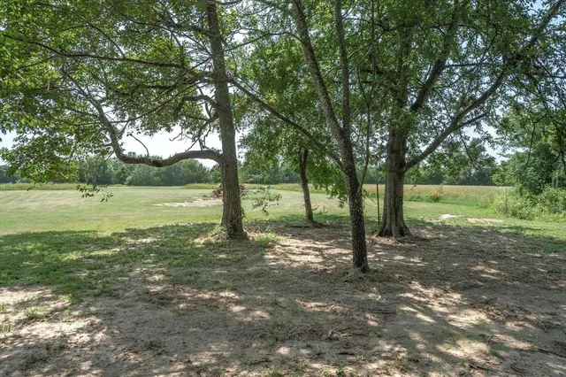a view of outdoor space with green space