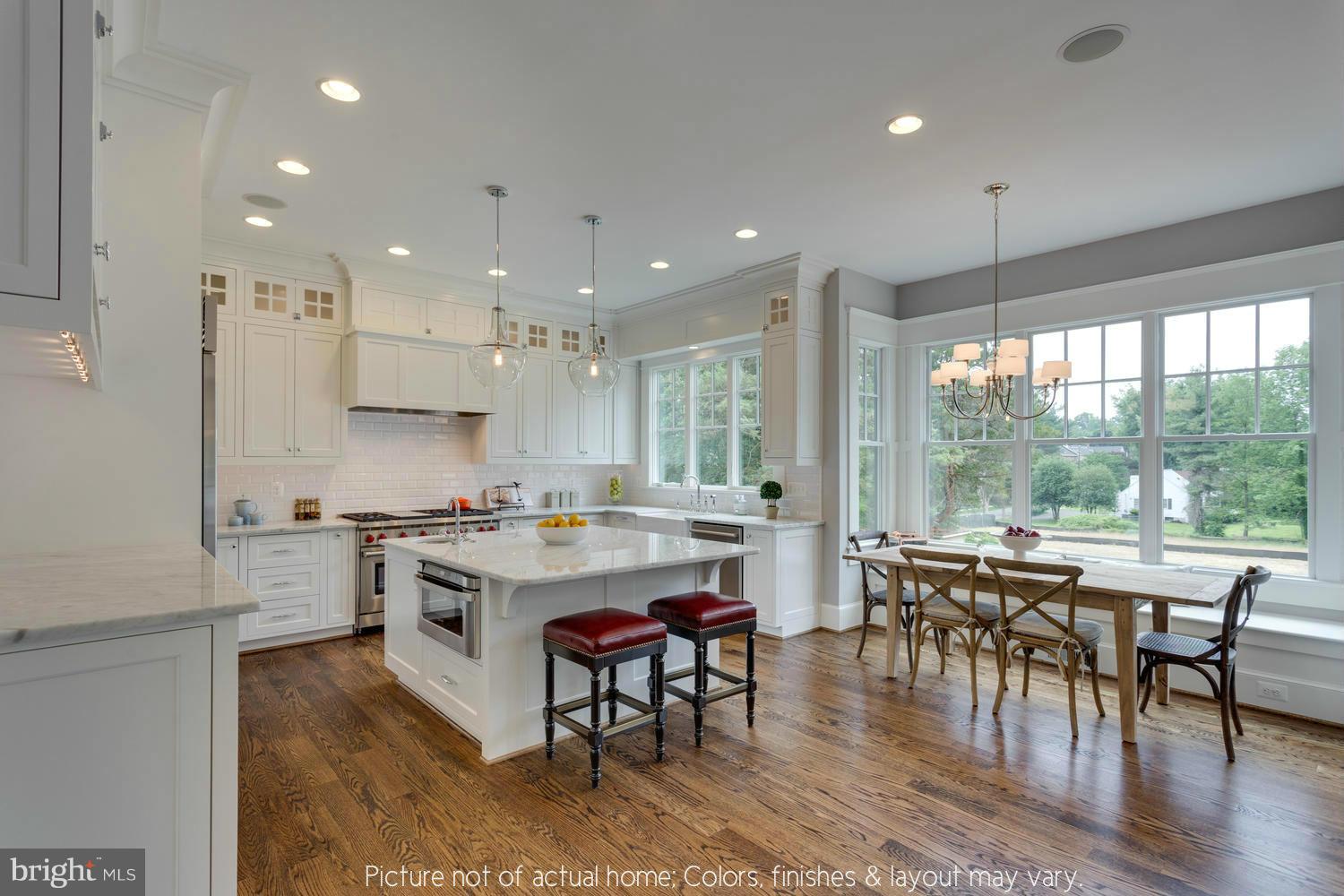 1550 Davidson Road McLean, VA 22101 - Photo 8 of 30 Gourmet Kitchen and Breakfast Area