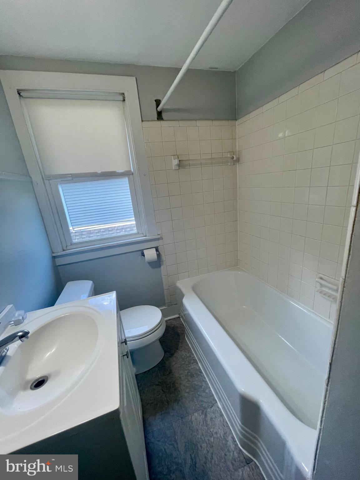 16 Evergreen Lane Haddonfield, NJ 08033 - Photo 14 of 16 a bathroom with a sink a toilet and bathtub