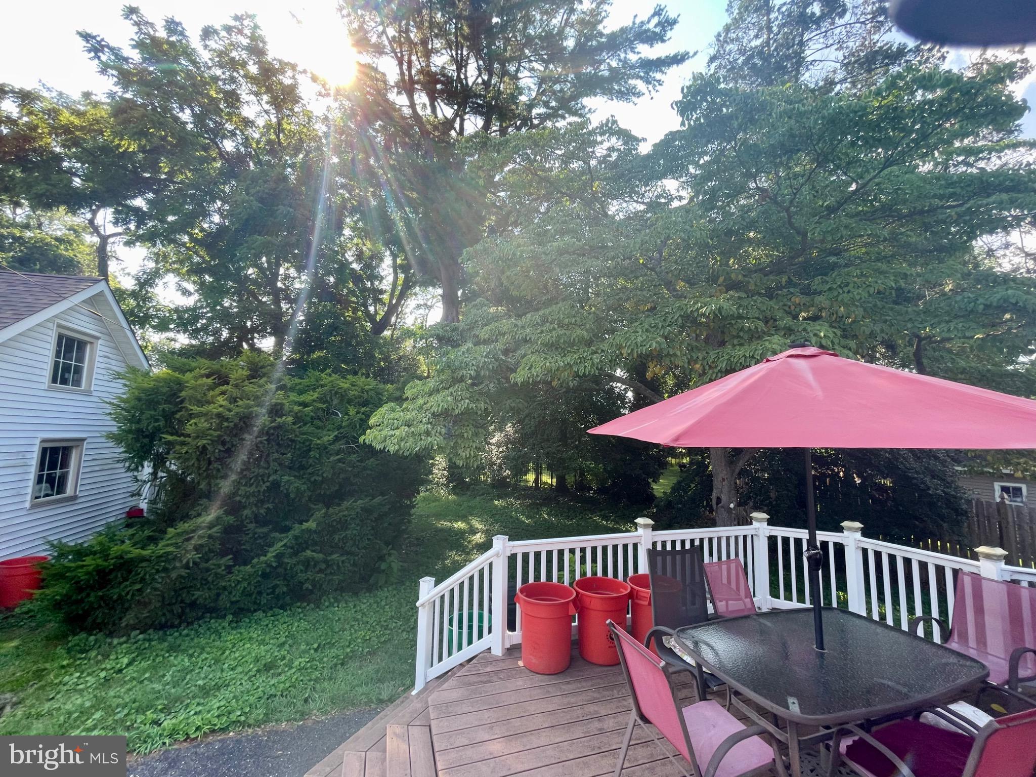 16 Evergreen Lane Haddonfield, NJ 08033 - Photo 5 of 16 a view of balcony with wooden floor and outdoor seating