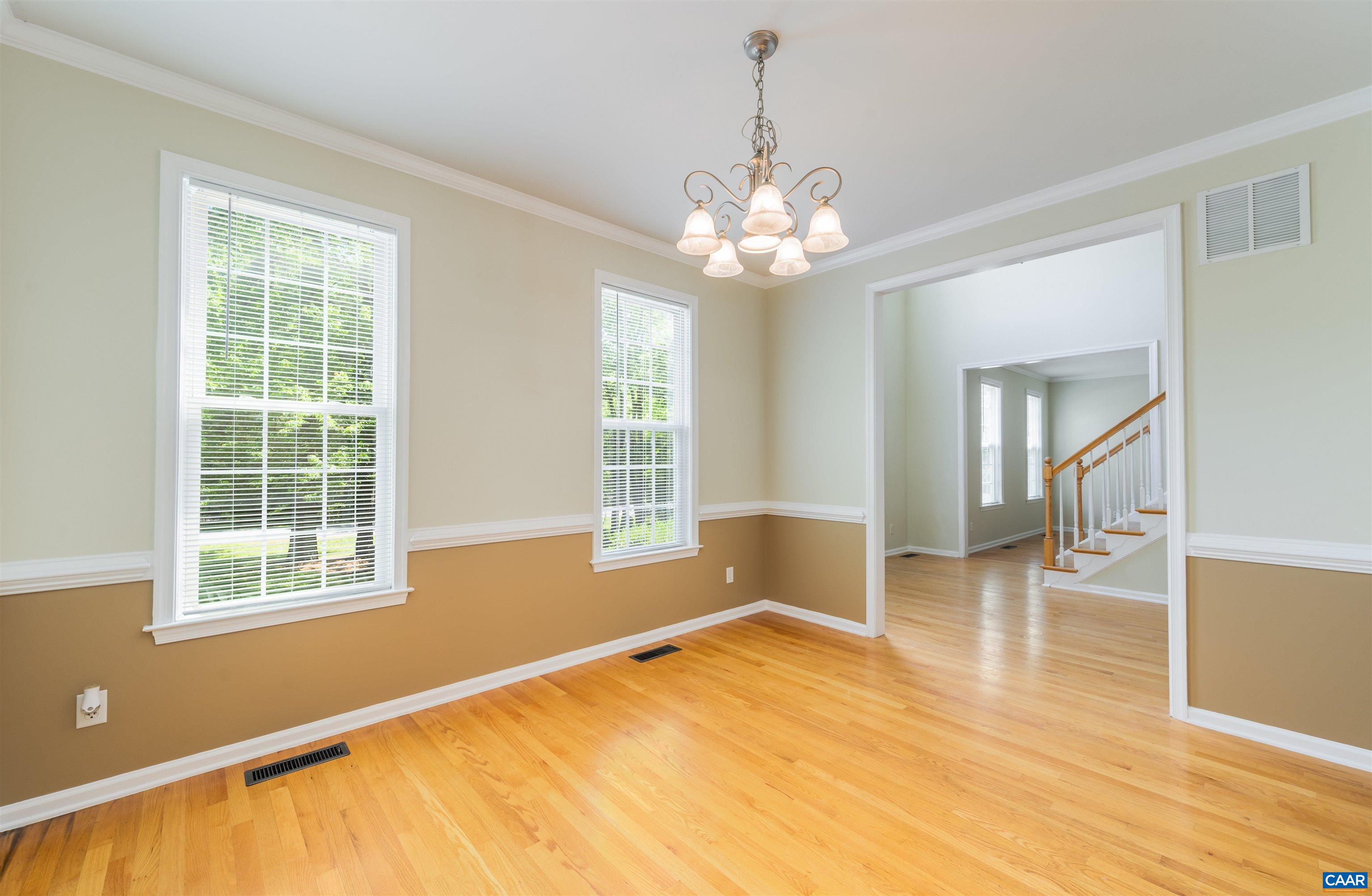 6 Loblolly Road Palmyra, VA 22963 - Photo 11 of 44 a view of an empty room with a window and wooden floor