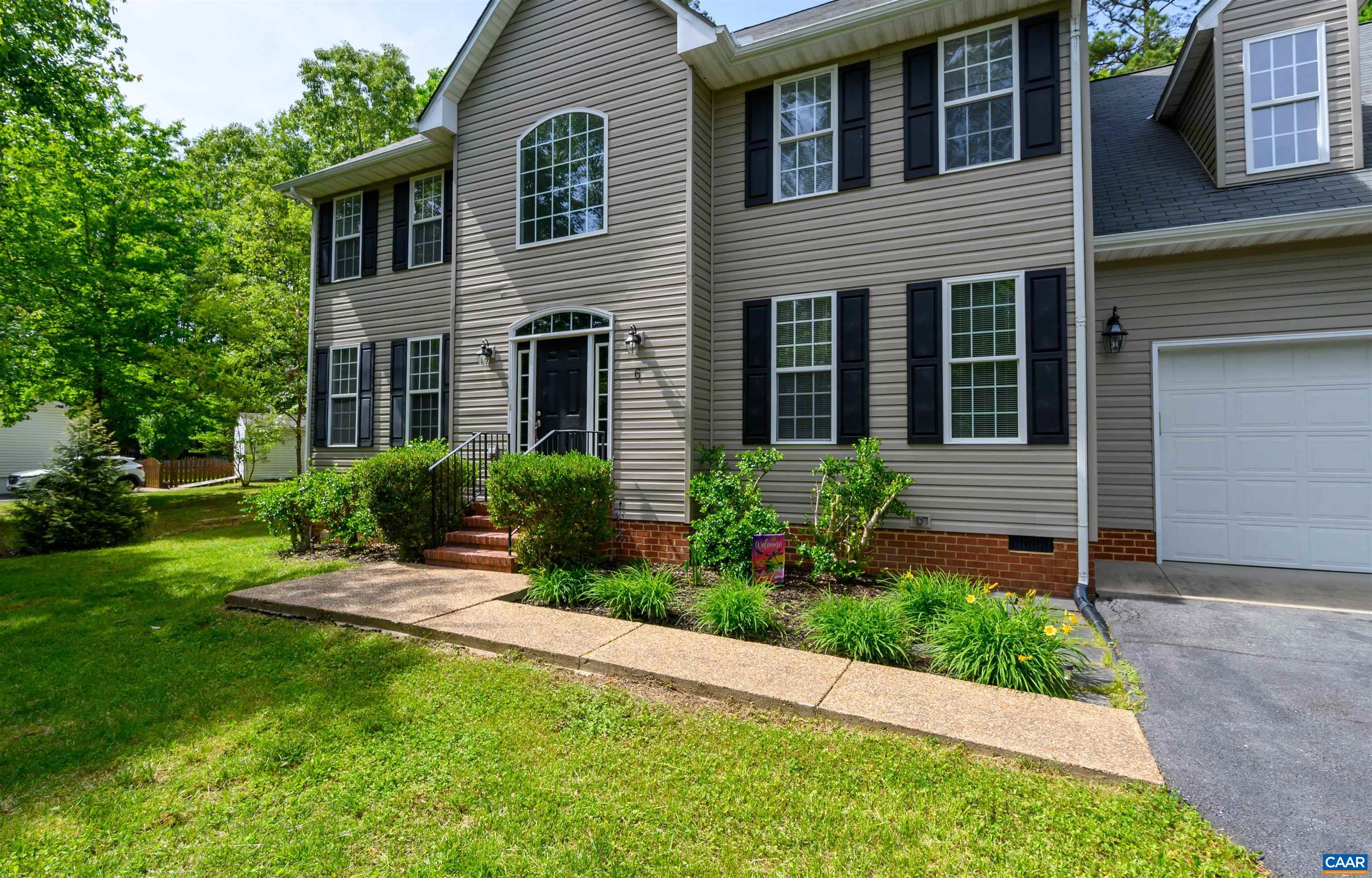 6 Loblolly Road Palmyra, VA 22963 - Photo 40 of 44 a front view of a house with a yard