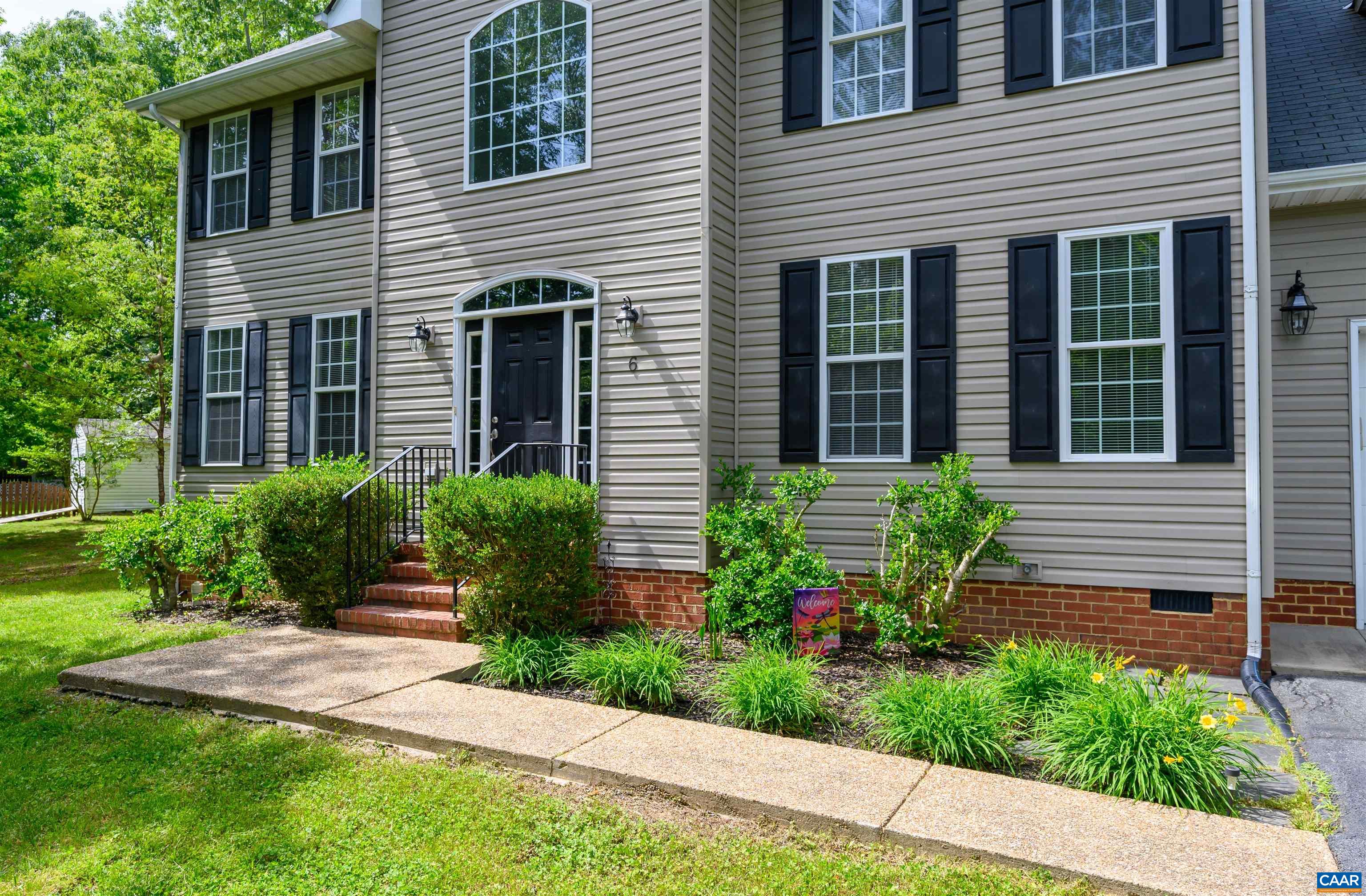 6 Loblolly Road Palmyra, VA 22963 - Photo 41 of 44 a view of a house with a yard and plants
